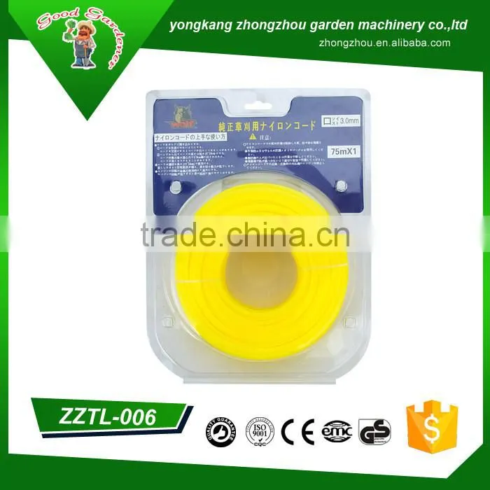 nylon blade trimmer line for brush cutter
