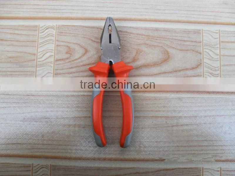 YF444 professional double color handle combination pliers
