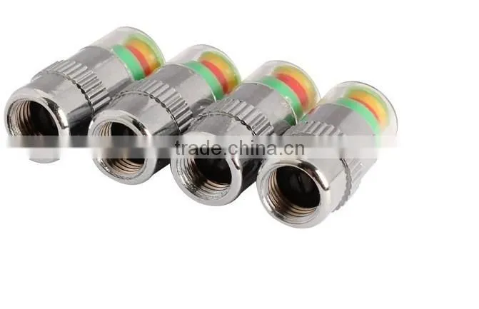 LED Indicator Car Tyre Pressure Auto Monitor Valve Stem Cap