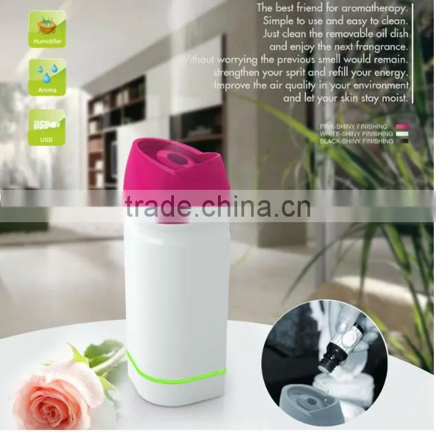 mini rose shape USB Fresh Air Humidifier