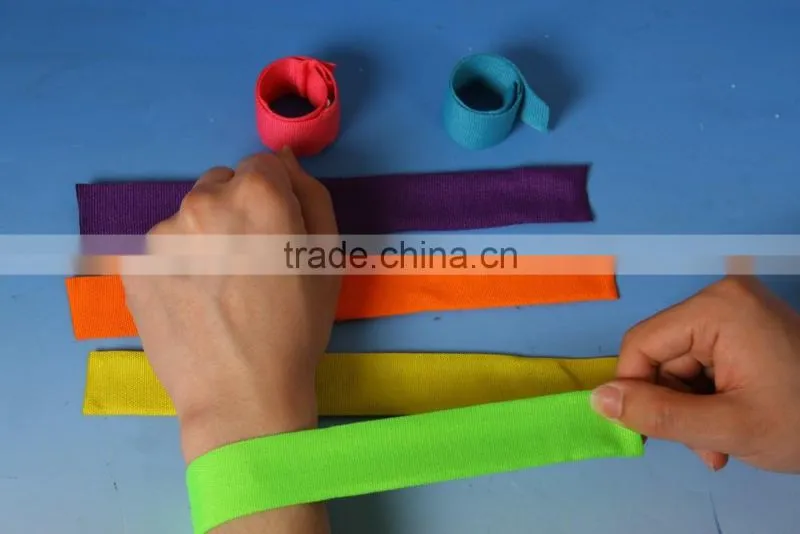 Customized Printed Slap Silicon Bracelet