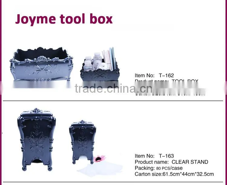 Joyme high quality nail art manicure tool box