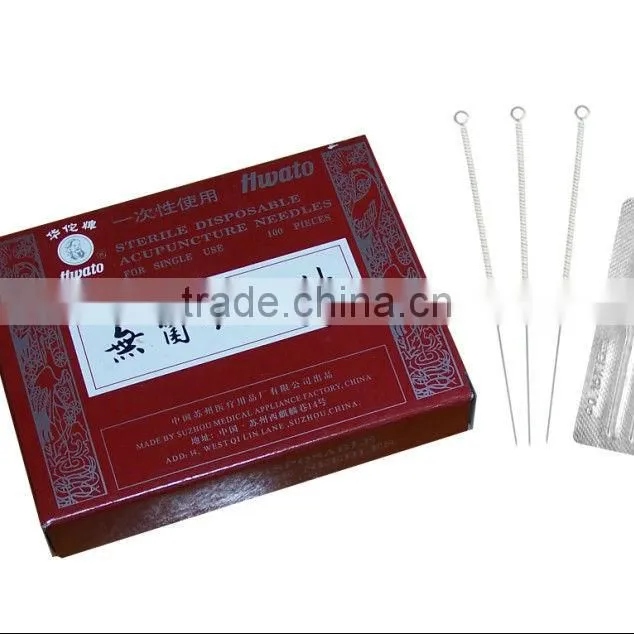 stainless steel acupuncture needles for single use