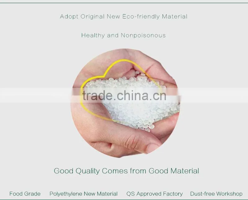 Factory Wholesale Die Cut Handle LDPE HDPE PE Shopping Plastic Bag