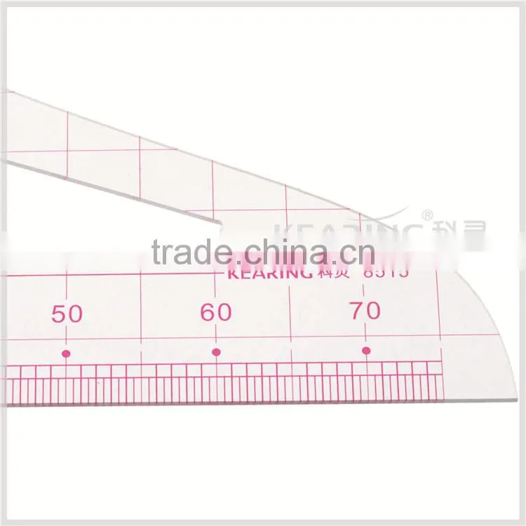 Kearing flexible plastic 1/5 triangle scale rulers 50*70 cm for measure with sandwich line for Engineering measuring#8515