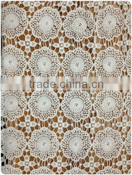 leather fabric dress embroidery swiss voile lace