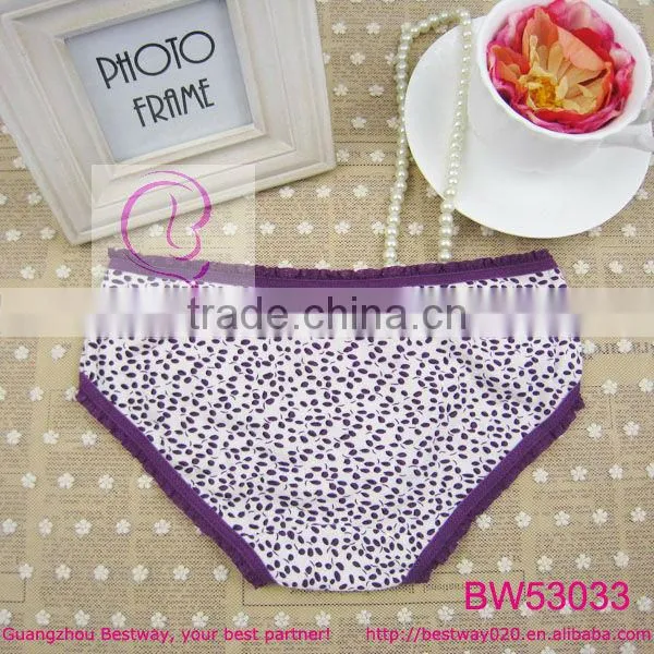 Women sexy hot images mix color briefs with lace stock fashion dress lace briefs