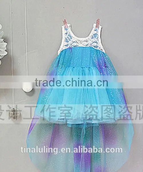 fashion kids ball gown dresses new girls dress for 3-8 years tutu dress