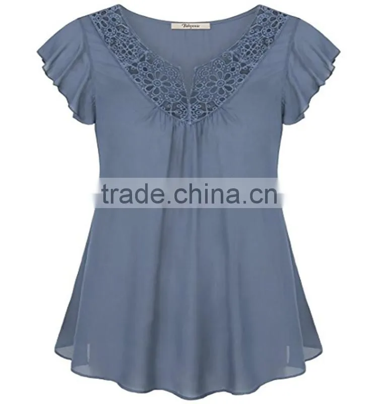 fashion new style design skirts and blouse for lady