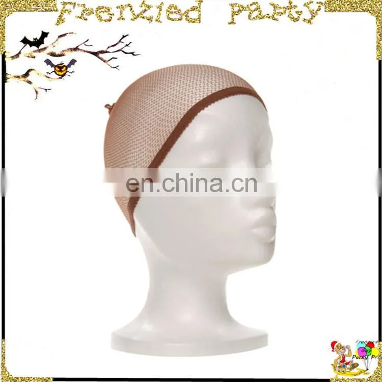 Beige and Black Snood Elastic Nylon Nylon Wig Caps FGWA-1007
