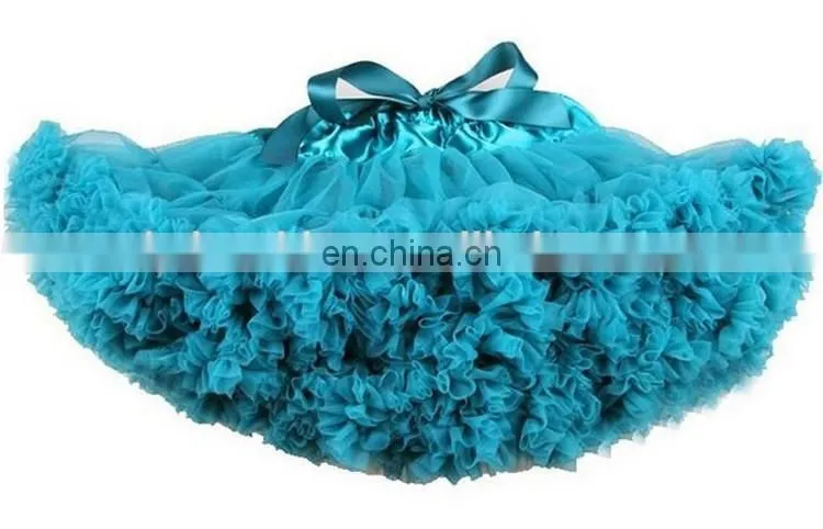 2015 New pattern fluffy tutu skirt for girls fashion wine red baby girls birthday skirt