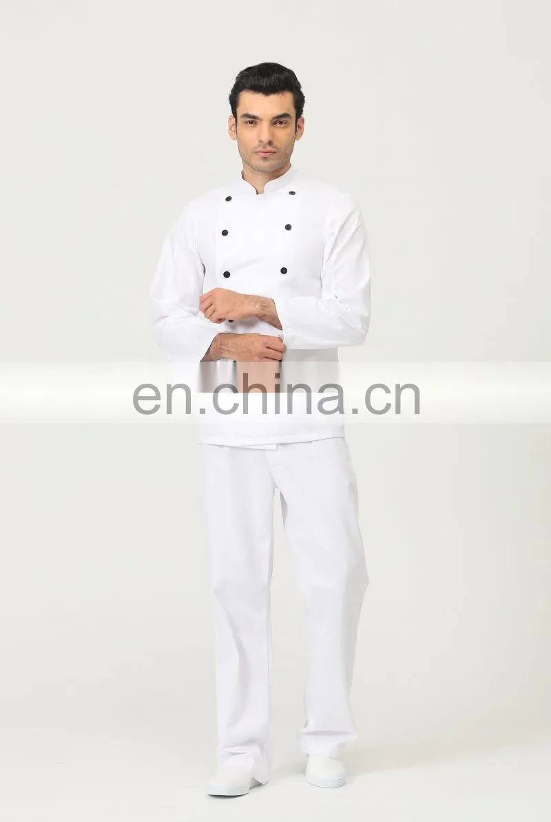 Stain Resistant Fabric Receptionist Uniforms Mens Formal Trousers