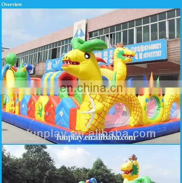 Cheap Kids Inflatable Amusement Park Customized Giant Inflatable Amusement Park Inflatable Fun City