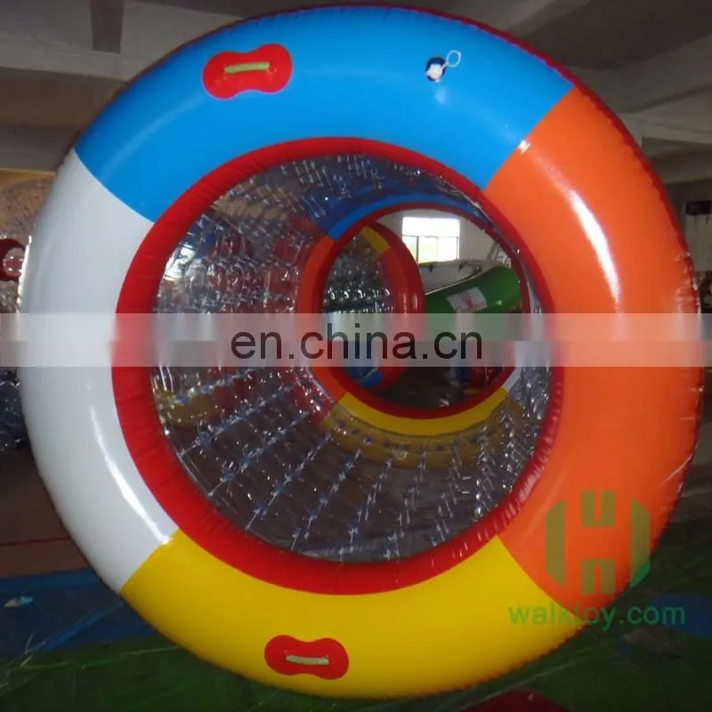 PVC inflatable water toys human hamster inflatable water wheel