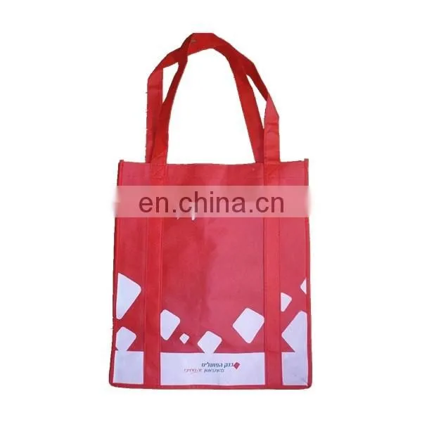 2017 custom cheap non woven printing shopping bag