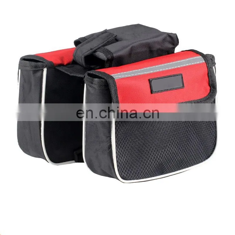side bicycle hot pannier bike frame bag for phone