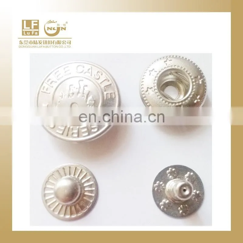 metal button for Leather Jackets