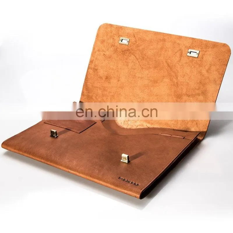 Guangzhou Factory Fashion Handmade Wholesale Leather File Holder