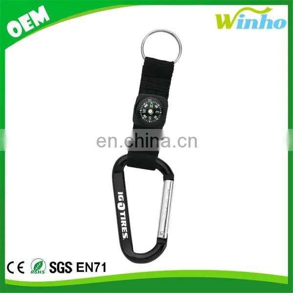 Winho Camouflage Carabiner Plus Compass