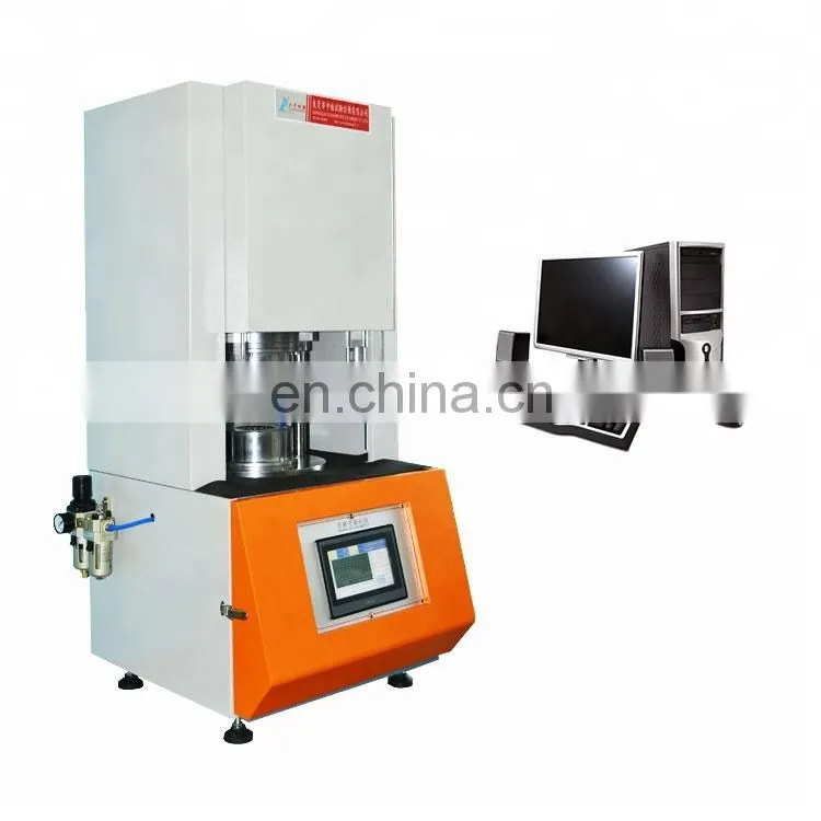Computer servo moving die rotor/rubber rheometer