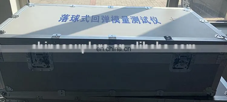 Falling ball Deformation modulus test of geotechnical materials soil