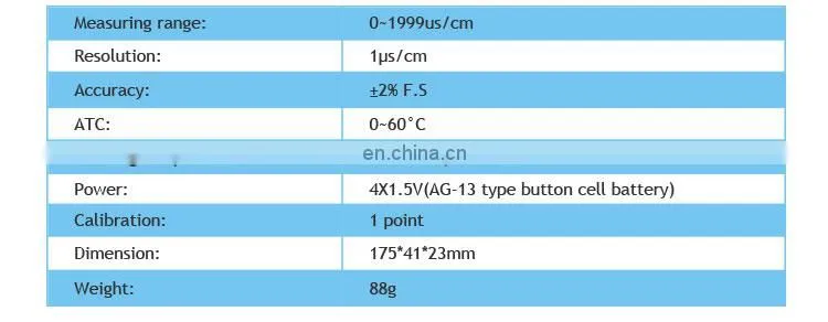Cd-98303 Portable Ec Controller Thermal Conductivity Meter