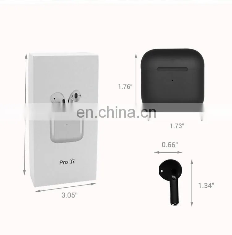 New Product Sound Gaming Super Mini Pro 5 Tws Earbuds Air Pro Earpieces With Mic Acoustics I9000
