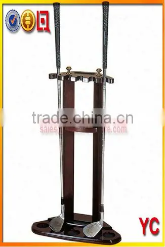 Golf club display rack,hat rack