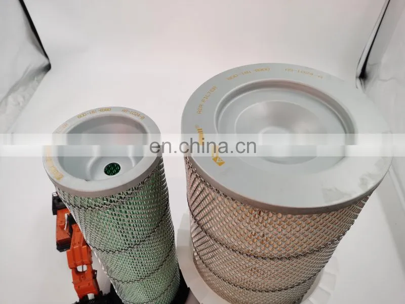 excavator spare parts air filter 600-181-8300=600-181-8360 AF434KM+AF804M E211-2104 FOR HD820-2 R200W-5 R260LC-5