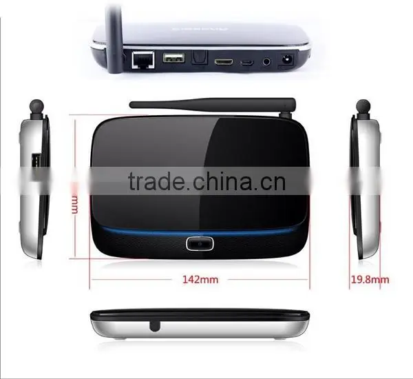 smart wifi android RK3188 1080p wifi bluetooth 4.0 LC-CS918 TV box
