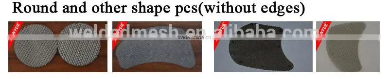 stainless steel filter mesh pieces
