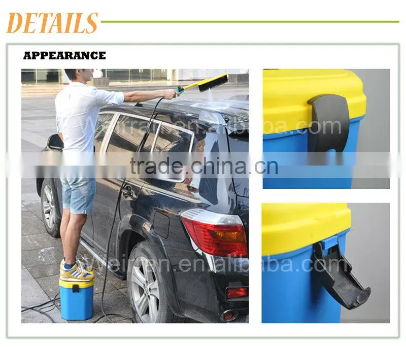 (71413) mobile beautiful outlook fully cleaning car wash machine