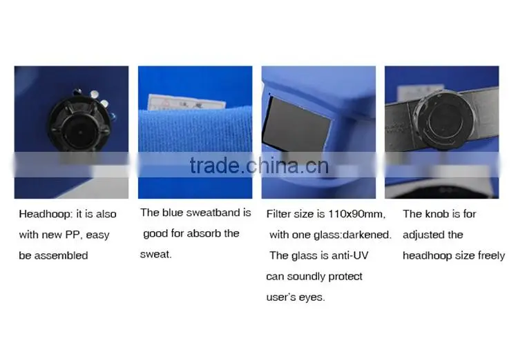 protective face mask and blue colour face shield WM047