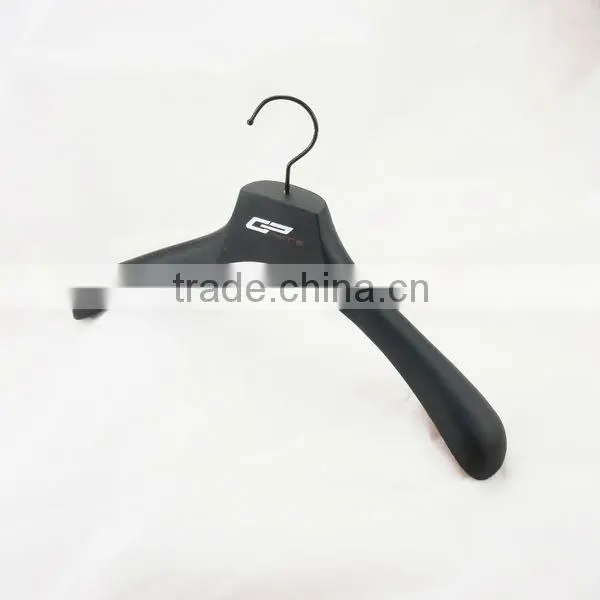 LH61 wood hanger top clothes hanger
