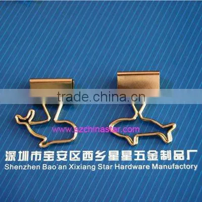 Beautiful Heart shape PET coated paper clip