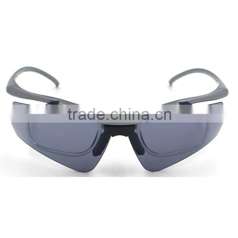 Stylish newest lightweight sporty smoke biking glasses