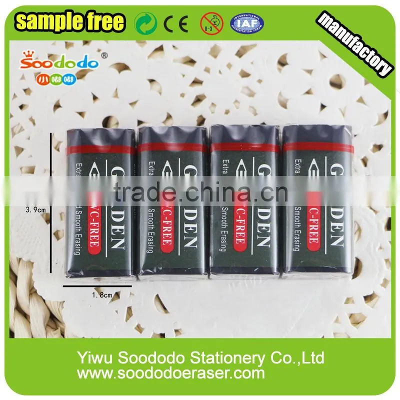 white rubber Pencil Eraser / Soft School White Rubber Eraser