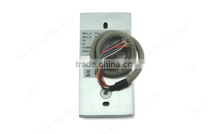 HSY-S212W Metal Shell Waterproof Wiegand26 RFID Card System Access Door Controller with Keypad