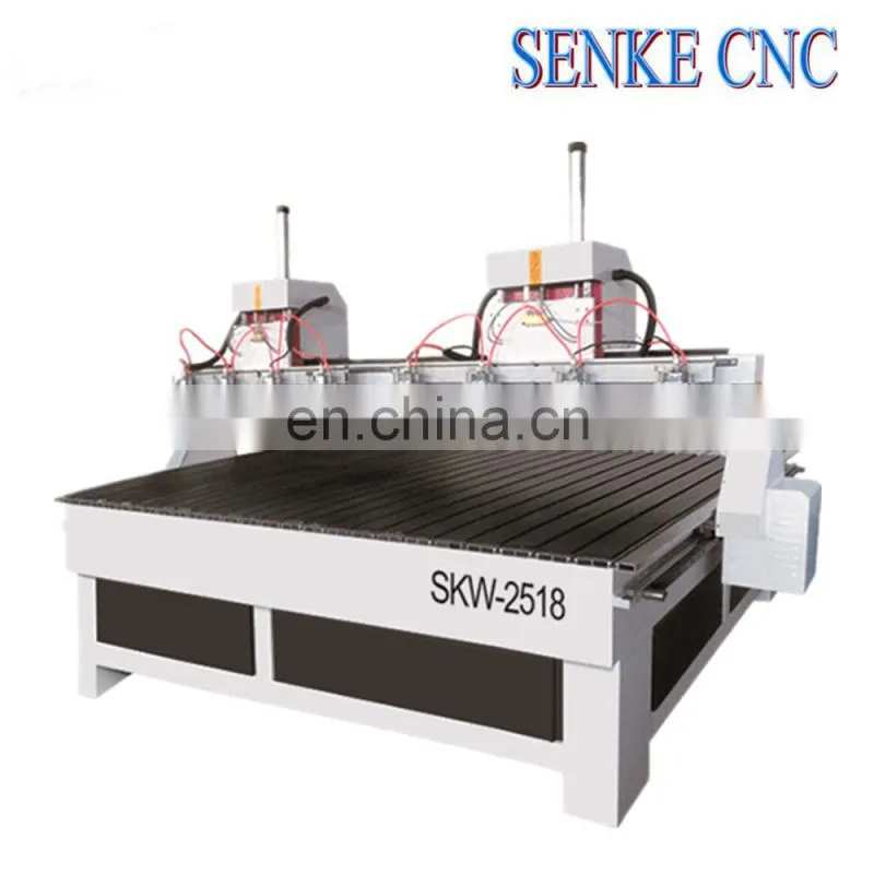 Wood engraving sign making multi Spindles Eight Heads cnc multi-head drilling machine