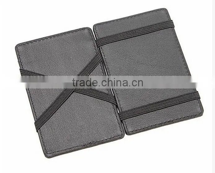 Promotional Genuine leather magic wallet