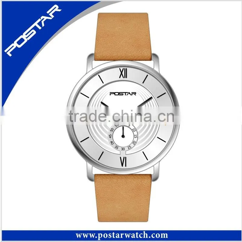 Unisex Metal Case Sapphire Watch With Custom Logo