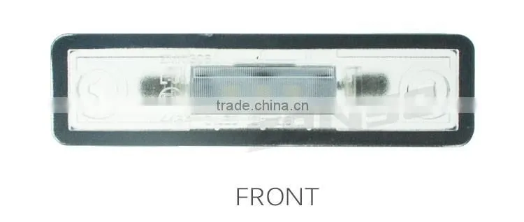 New Lowest factory price 2835SMD 3leds SALOON Led License Plate