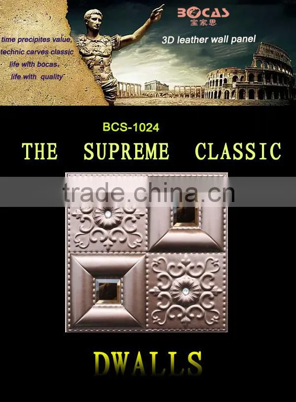 Soundproof,Heat Insulation,Mould-Proof,Fireproof Function and Wallpapers Type decorative 3d wall panels