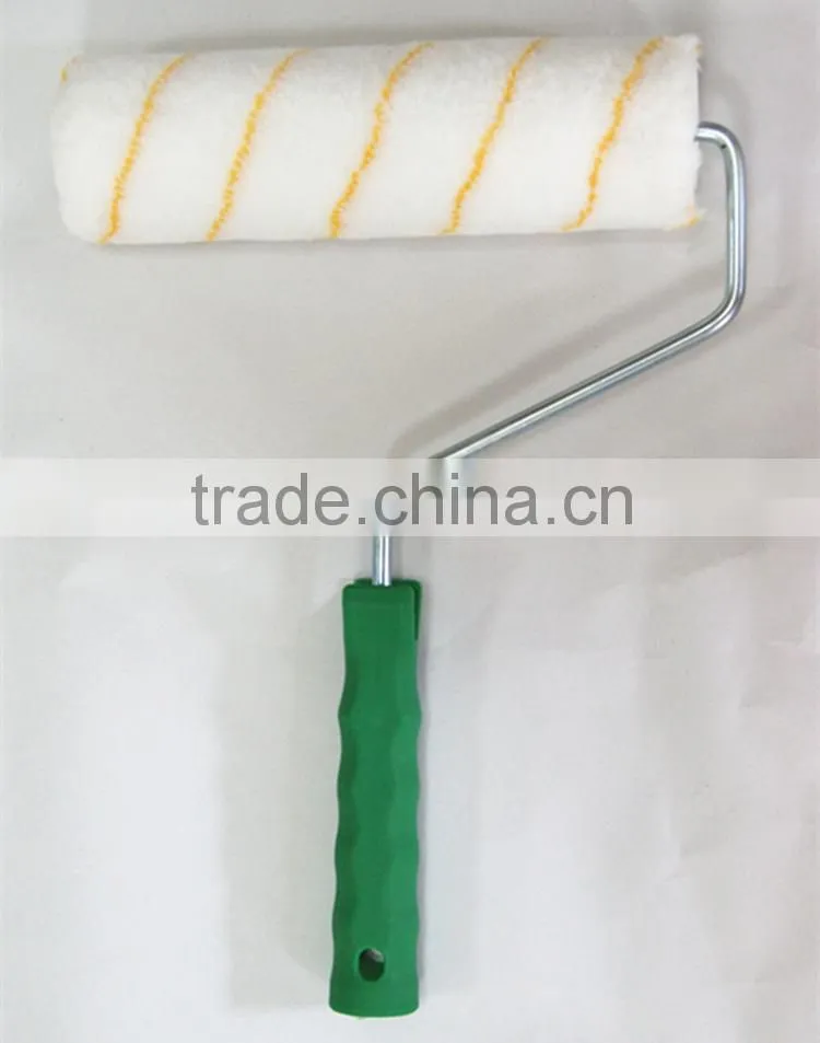 230mm Acrylic Paint Roller with Stripes bi-color handle 980g