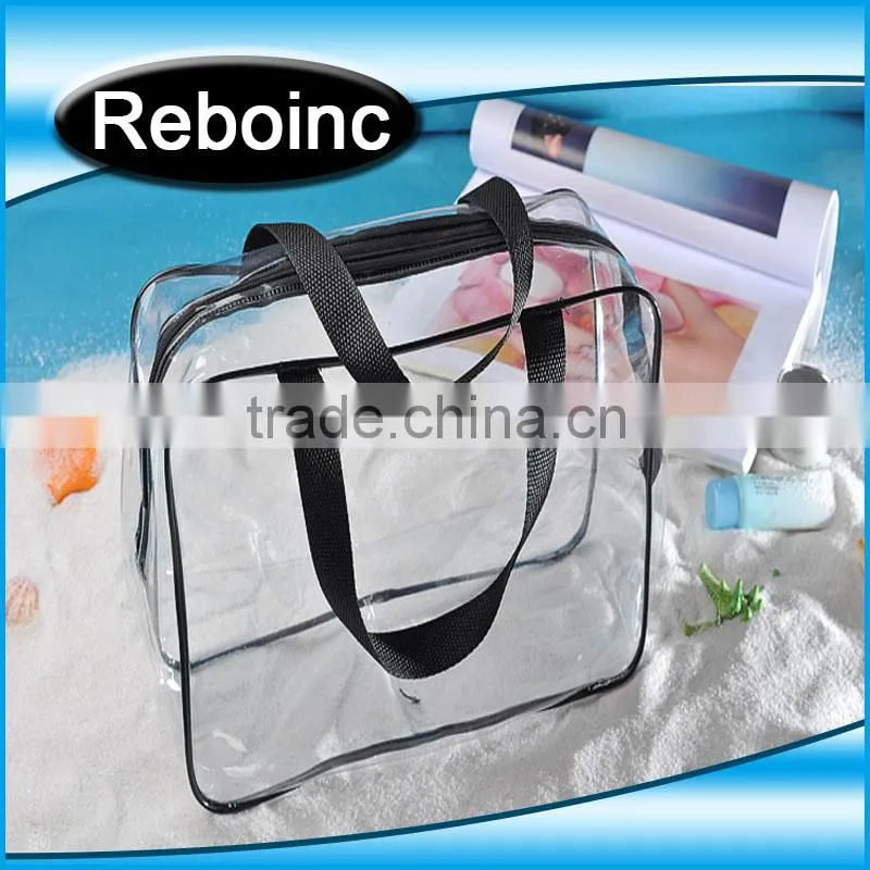 Reboinc-X14 2016 New design full printing beach waterproof pvc handle bag
