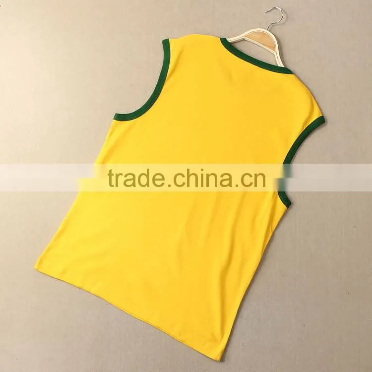 Mens wholesale blank tank top/bodybuilding clothing/dri fit tank tops wholesale