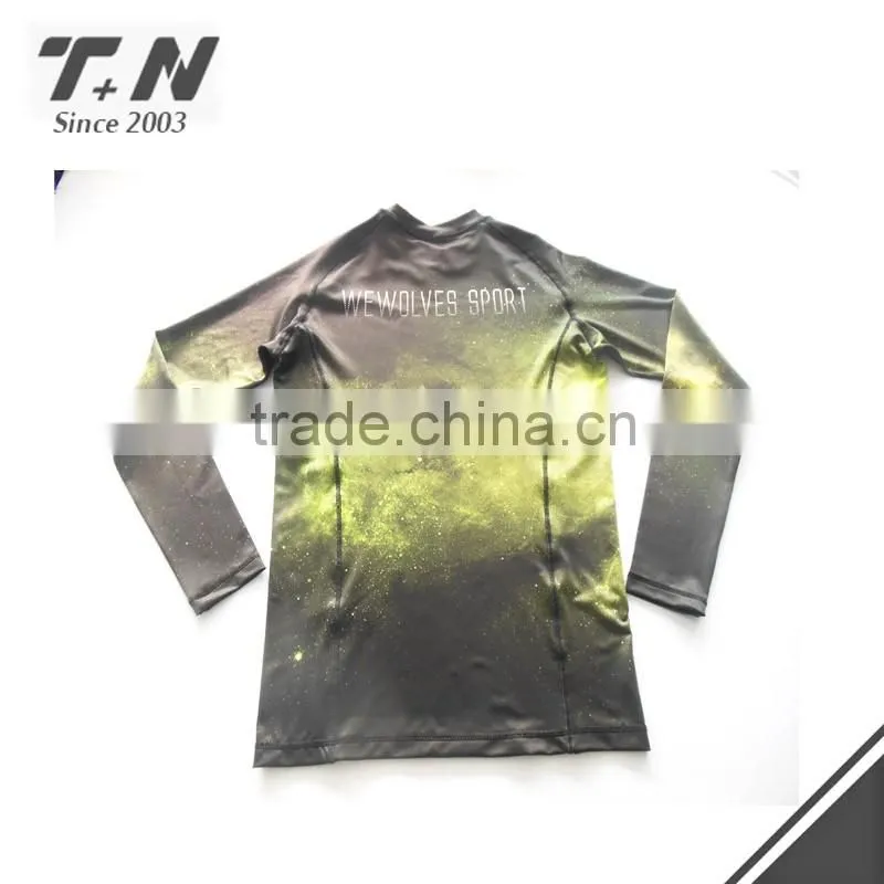 Wholesale New Stylish Printed Long Sleeve Compression Tights