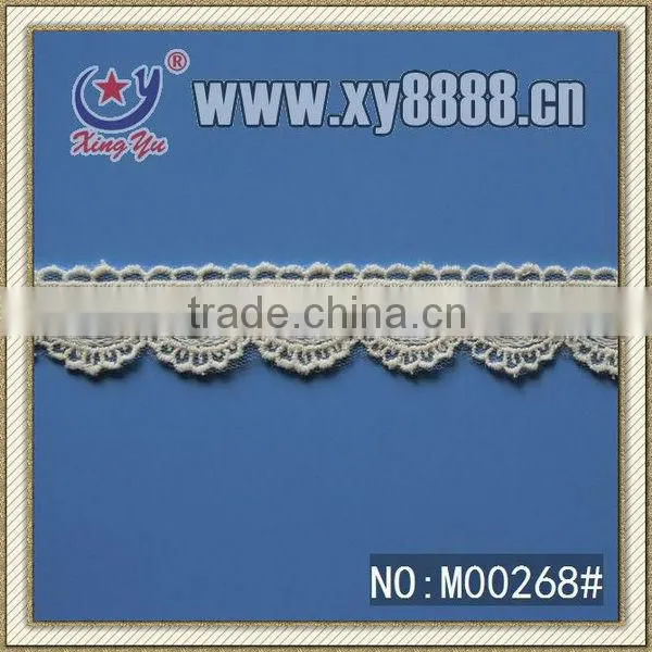 Quality Embroidery Lace Cotton Clothing Trimmings for Ladies Dress