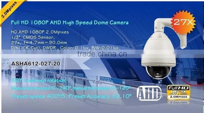 panasonic housing Cheap CCTV Camera Sony Coms Sensor full hd 1080P AHD PTZ Camera ip 66 warterproof CCTV Camera