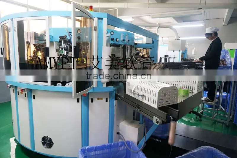 Cosmetic tubes with airless pump cap,cosmetic pump tube